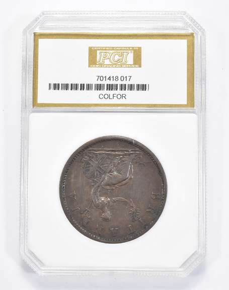 EF45 1806 Great Britain Penny - Graded PCI
