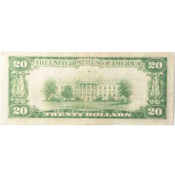 $20 1929 National Currency Federal Reserve Bank Richmond Va  Note