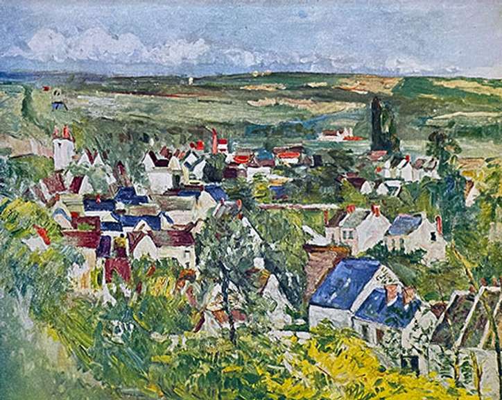 Paul Cezanne, View of Auvers