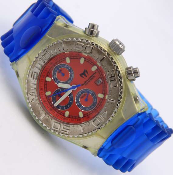 Techno Marine Yacht Red Dial Quartz Watch