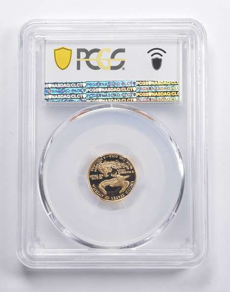 PR70 DCAM 1993-P $5 American Gold Eagle 1/10 Oz. .999 Fine Gold PCGS