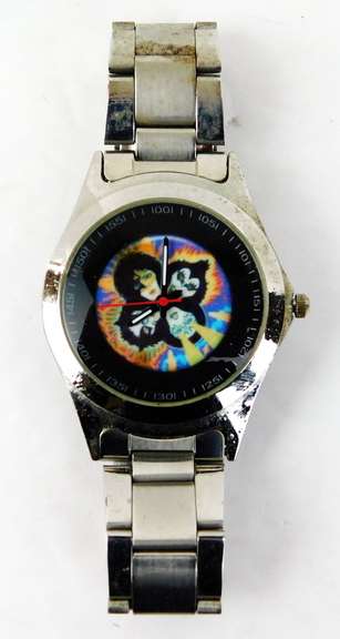 Vintage KISS Quartz Watch, Runs