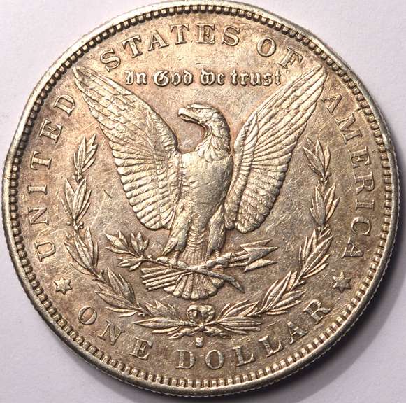 1889-S Morgan Silver Dollar Circulated