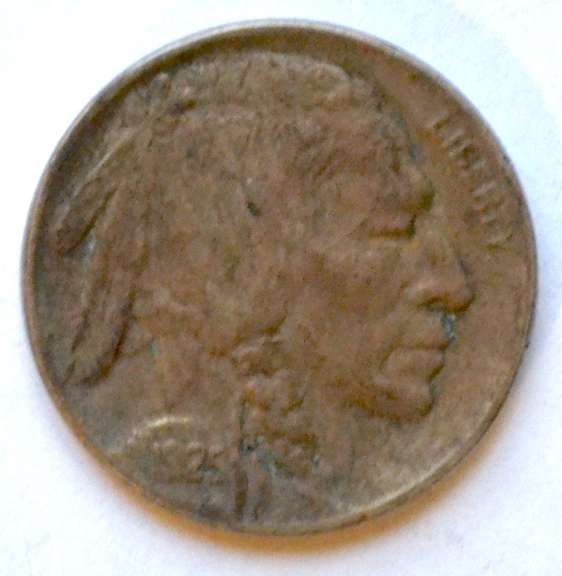 1925 AU Buffalo Nickel