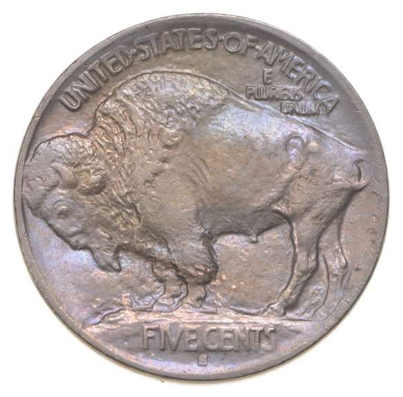1913-S Indian Head Buffalo Nickel - Type 1
