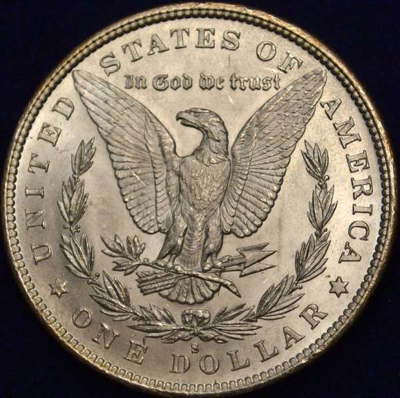 1879-S Morgan Silver Dollar Frosty, Flashy BU.