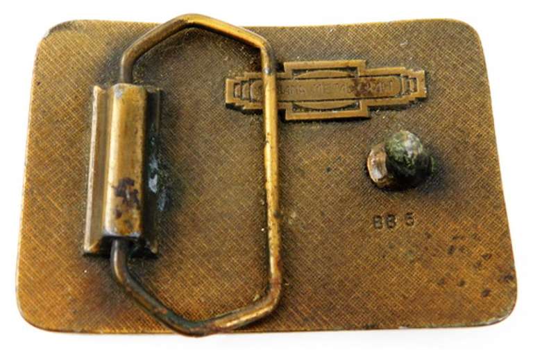 Miller High Lite Beer Enameled Belt Buckle