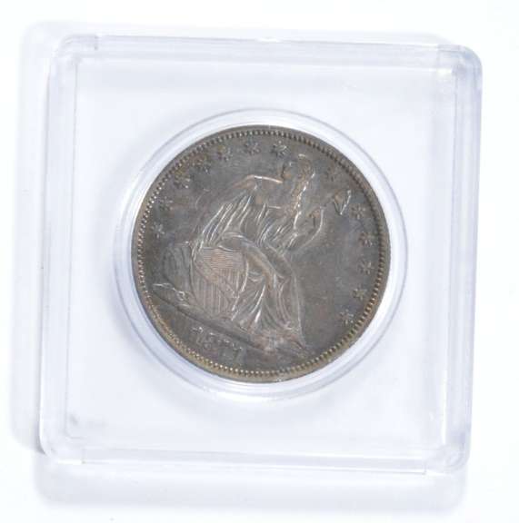 1871 Seated Liberty Half Dollar - Slabbed