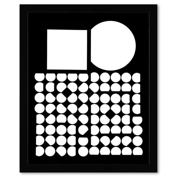 Corpusculaires (Diptych) Print by Vasarely (1908-1997)