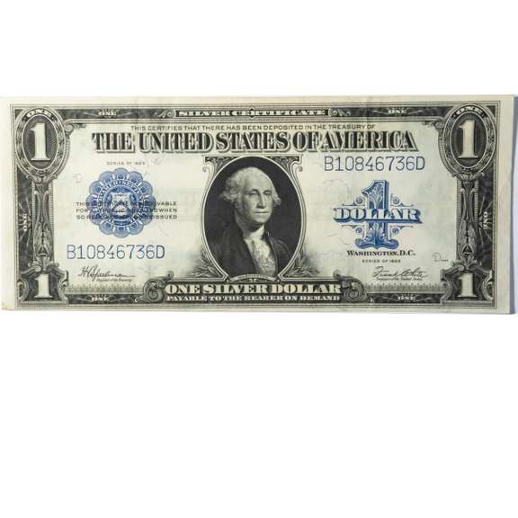 Clean $1 Series of 1923 Silver Certificate