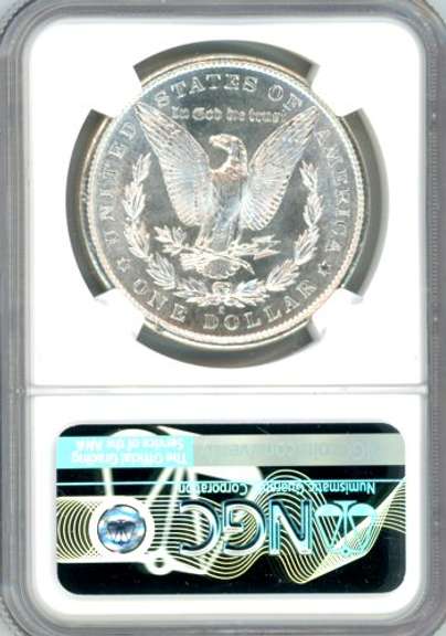 1881-S Morgan Silver Dollar in NGC MS64