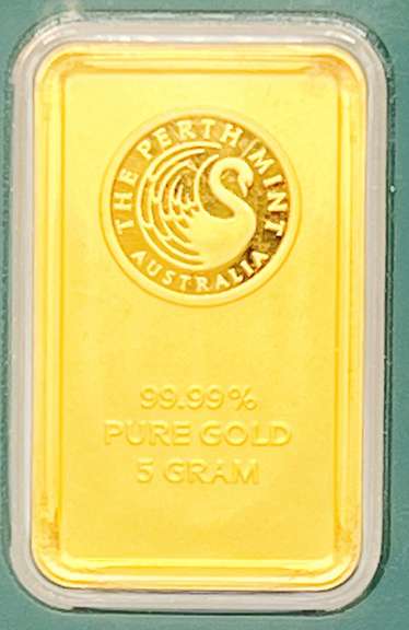 5 gram gold bar