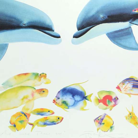 Who Invited These Guys? Limited Edition by Wyland