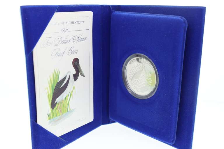 $10 Dollar Silver Proof Coin - Birds of Australia