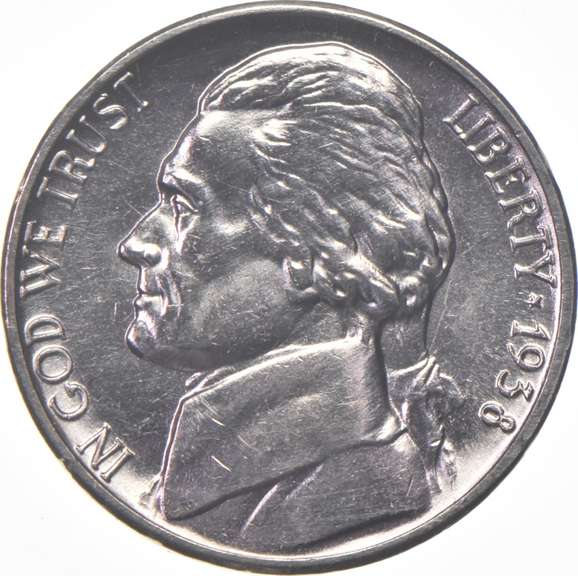1938 Jefferson Nickel - Proof
