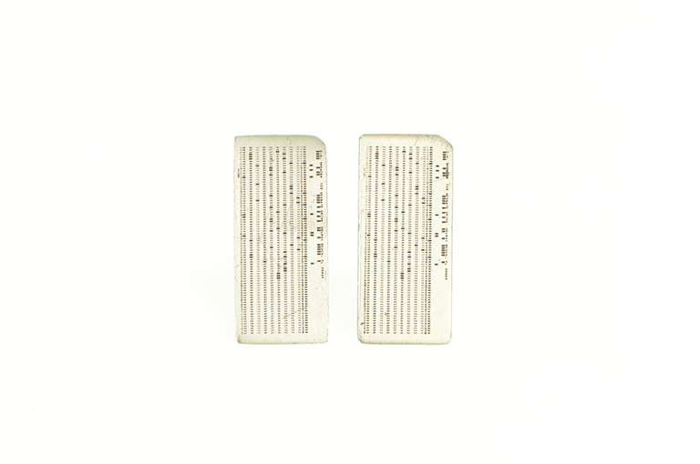 Sterling Silver Scantron Test Form Scholar School Teacher Cuff Links
