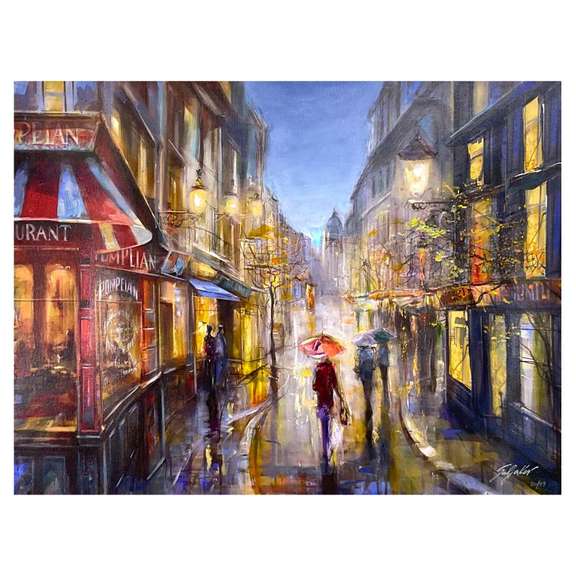 Rainy Day Shopping Limited Edition by Suljakov, Vadik