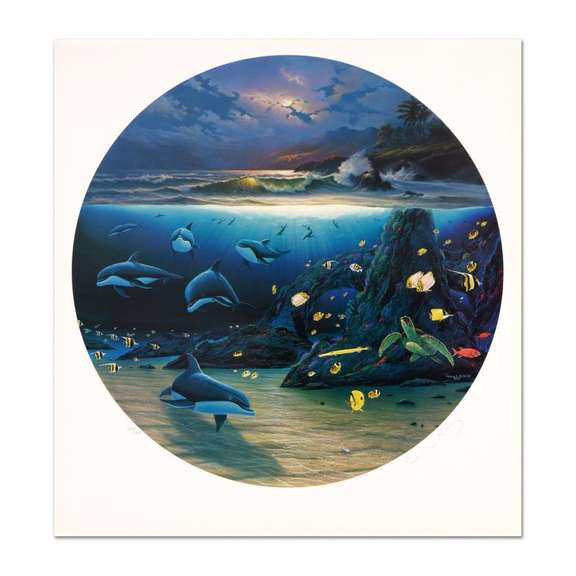 Moonlit Waters Limited Edition by Wyland