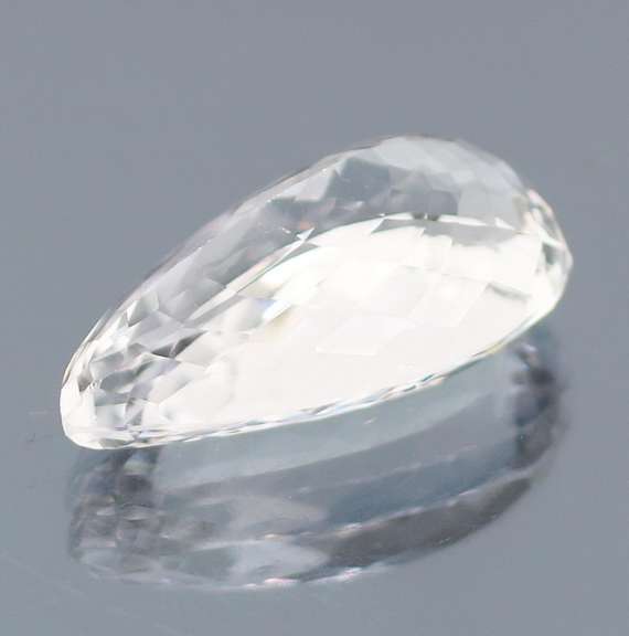 Gem grade 24.75ct pear cut Quartz