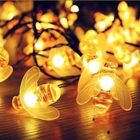 12m Solar LED String Christmas Blossom Lights Party