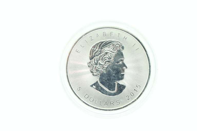 Canadian .9999 Queen Elizabeth Silver Coin