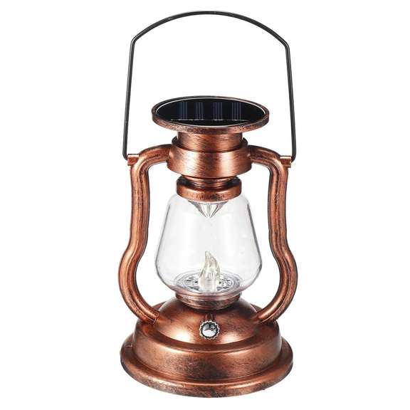 Portable Outdoor Solar Hanging Lantern Rechargeable
