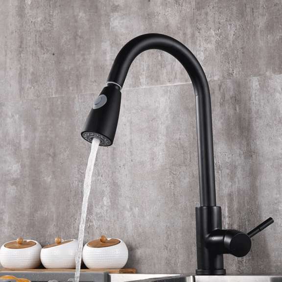 Non-touch Smart Sensor Faucet Two Outlet