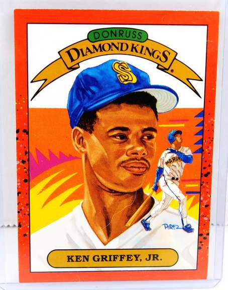 Ken Griffey, Jr. 1989 Donruss Rookie Baseball Card