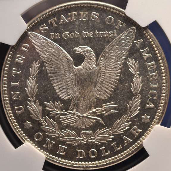 1879 Morgan Silver Dollar Frosty NGC MS62 PL