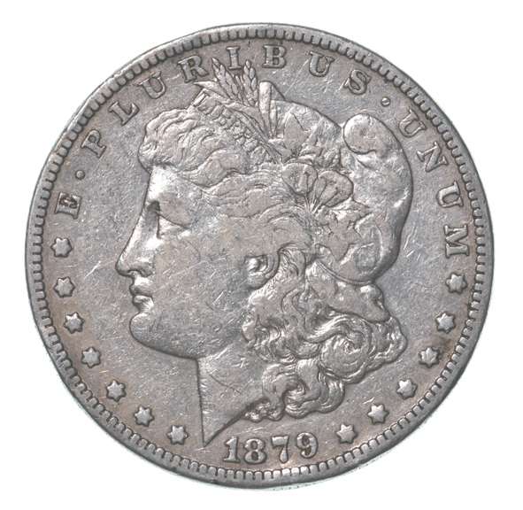 1879-S Morgan Silver Dollar Reverse Rev 78 1878