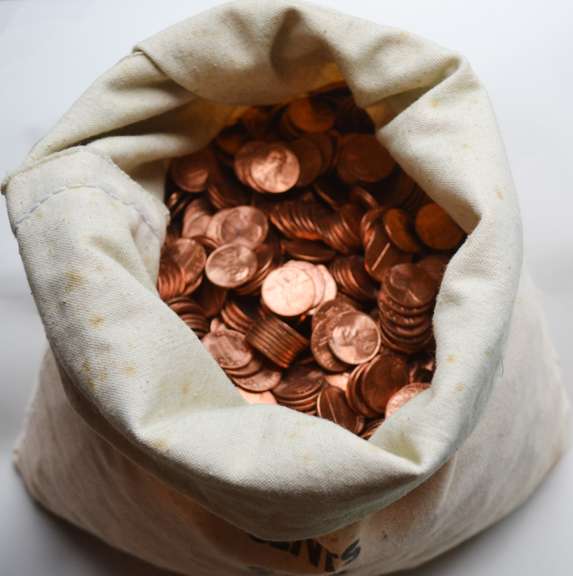 1981 $50 Bag of BU Lincoln Cents