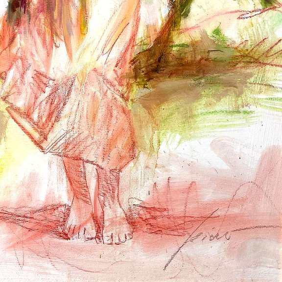 Seaside Retreat Original by Pino (1939-2010)