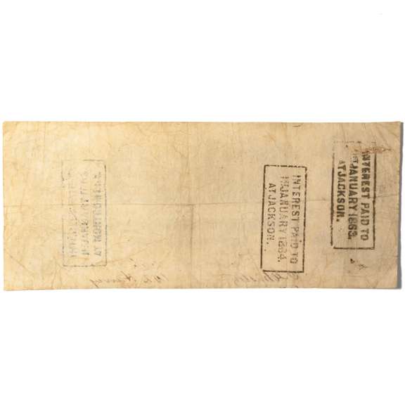 $100 CSA October 30 1862 A Series Notes