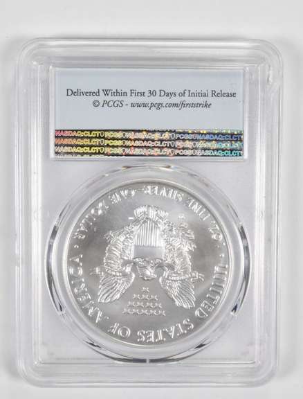 SP70 2019-W American Burnished Silver Eagle - First Strike - PCGS