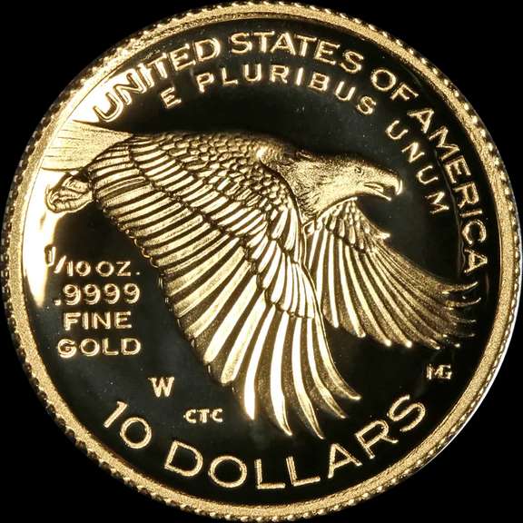 2018 American Liberty 1/10th Ounce Gold Proof Coin OGP