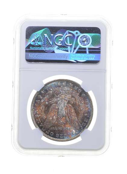 MS63 1884-O Morgan Silver Dollar - Graded NGC