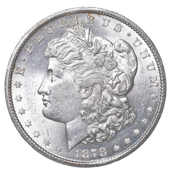 1878-CC Morgan Silver Dollar