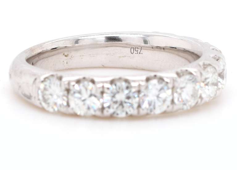 New Odelia 1.64ctw Diamond Wedding Band Ring in 18K
