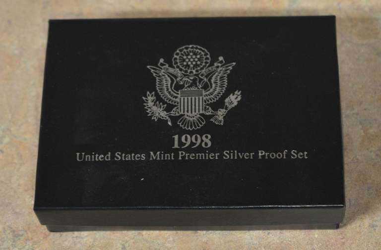 1998 Premier Silver Proof Set OGP