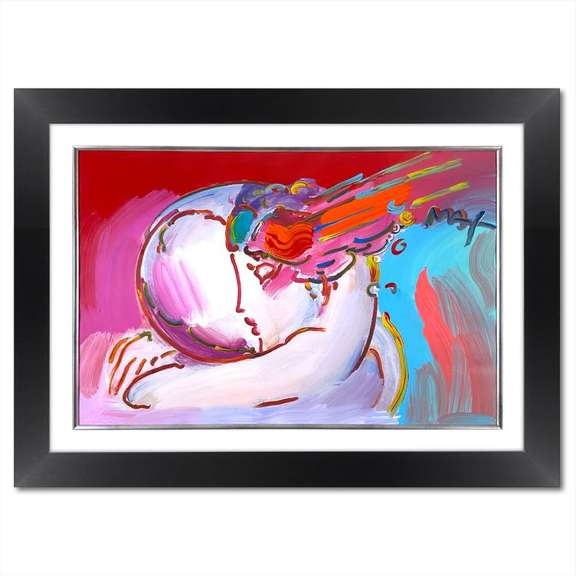 Peace 2000: I Love the World Original by Peter Max