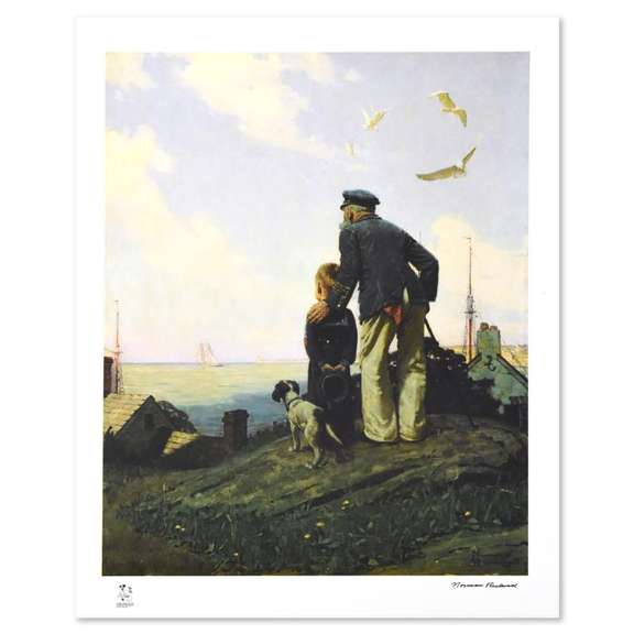 Outward Bound Limited Edition by Rockwell (1894-1978)