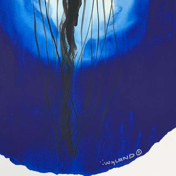 Weightless Jellyfish by Wyland Original