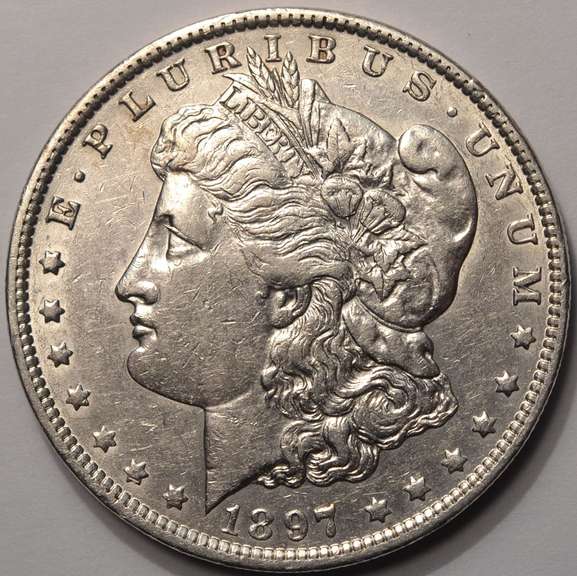 1897-O Morgan Silver Dollar Circulated