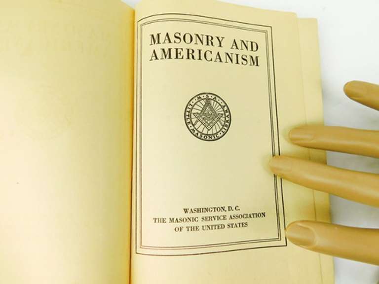 1924 Masonry & Americanism, Little Masonic Library