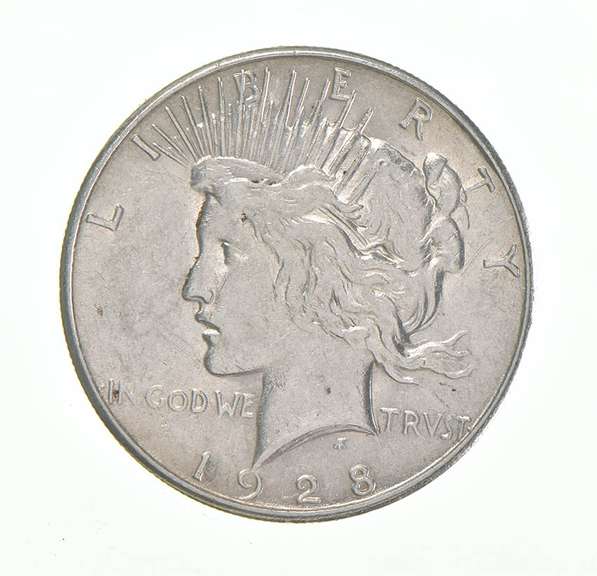 1928-S Peace Silver Dollar
