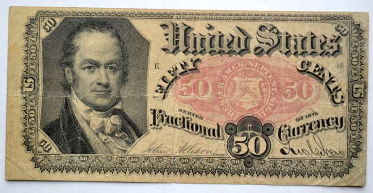 50 Cent Bob Hope Fracrtional Currency Note