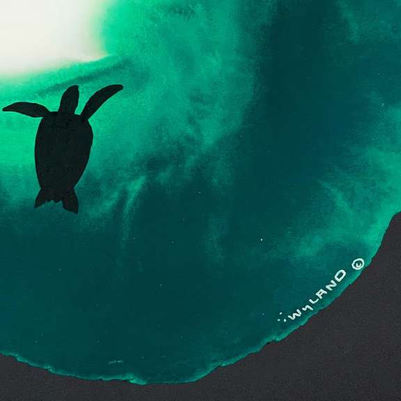 Swim to the light Original by Wyland