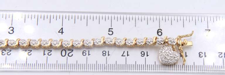 Group Lot of 2 Vintage 925 Sterling Silver Bracelets