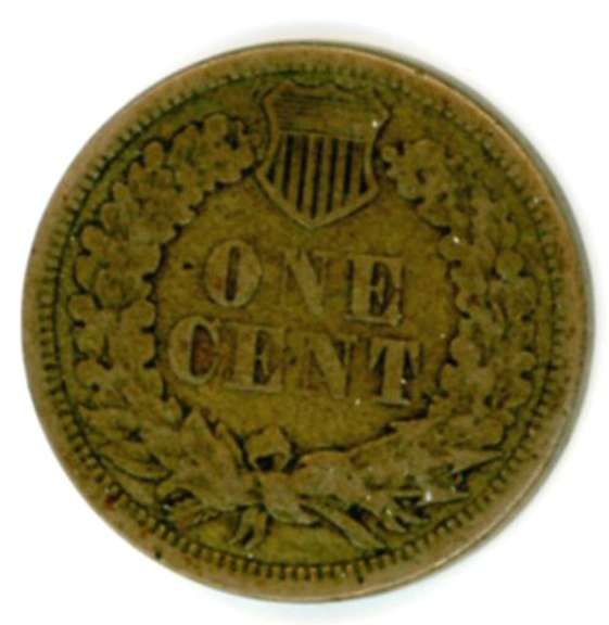 1862 Copper-Nickel Indian Head Cent