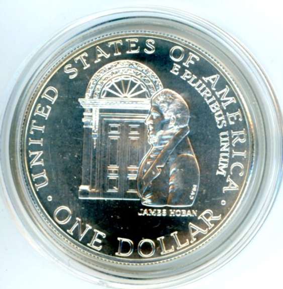 1992-D White House Commemorative Silver Dollar